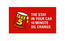 Take 5 Oil Change Logo